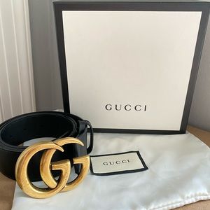 GUCCI Double G BELT : SZ 80